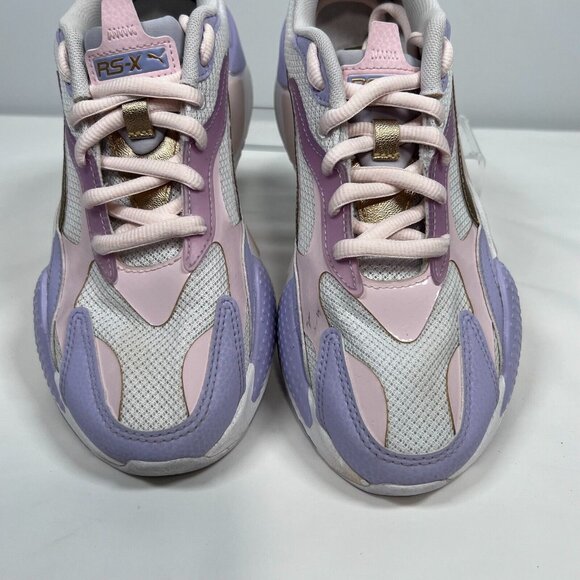 Puma Women’s RS-X3 Rosewater Team Gold Sneakers Sz 9 Pink Trainers Athletic Shoe - Picture 10 of 16